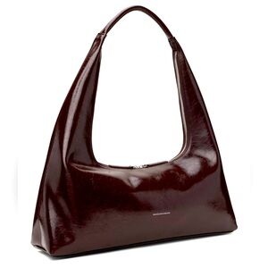 MARGE SHERWOOD
Brown Crinkled Leather Shoulder Bag